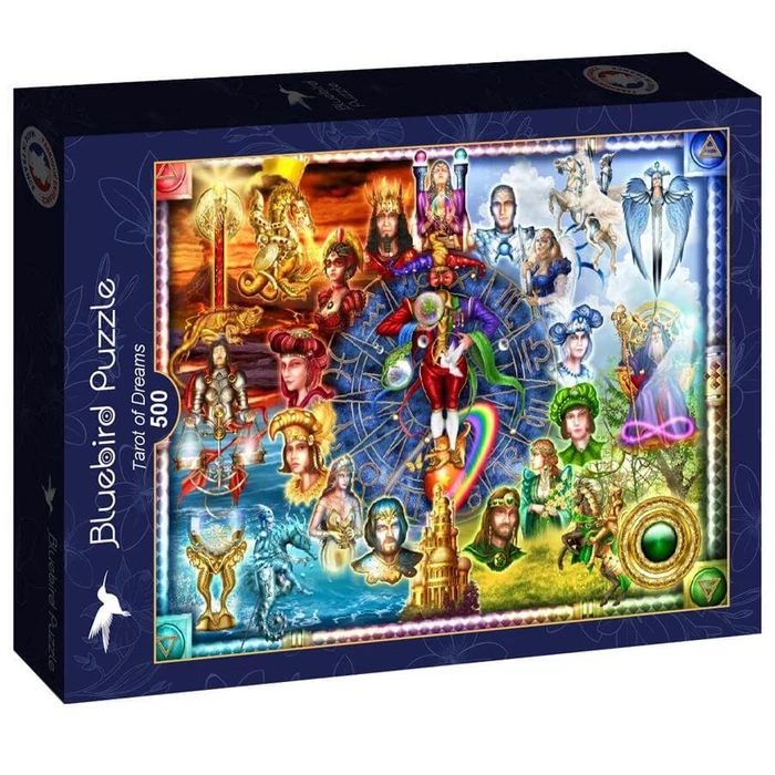 Bluebird 90864 - Tarot of Dreams - 500 db-os puzzle
