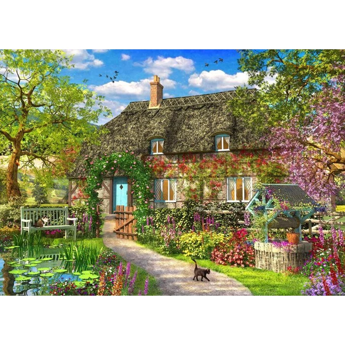 Bluebird 90705 - The Old Cottage - 500 db-os puzzle