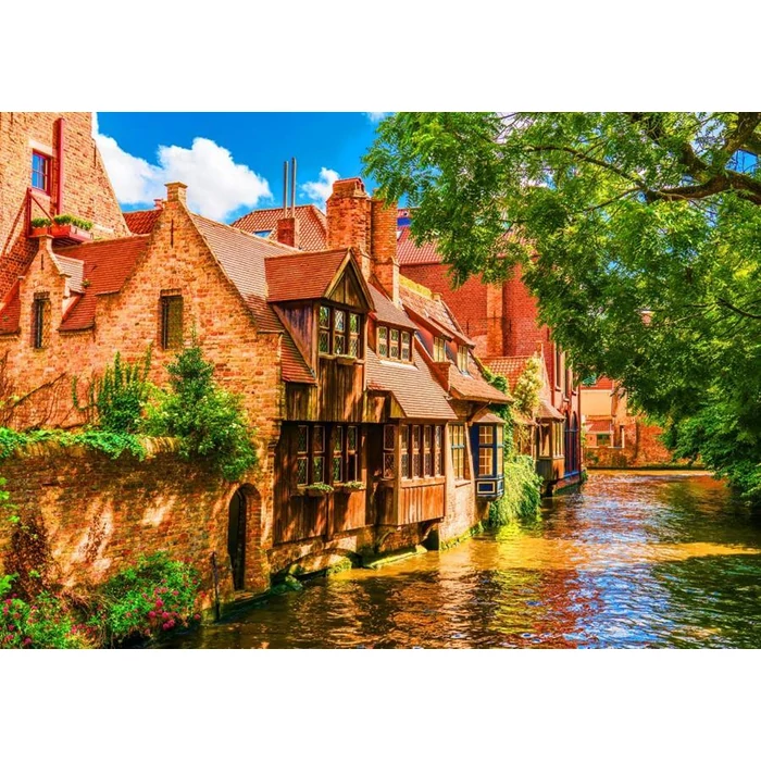 Bluebird 90505 - Bruges Old Town, Belgium - 1500 db-os puzzle