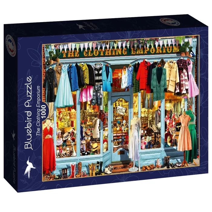 Bluebird 90871 - The Clothing Emporium - 1000 db-os puzzle