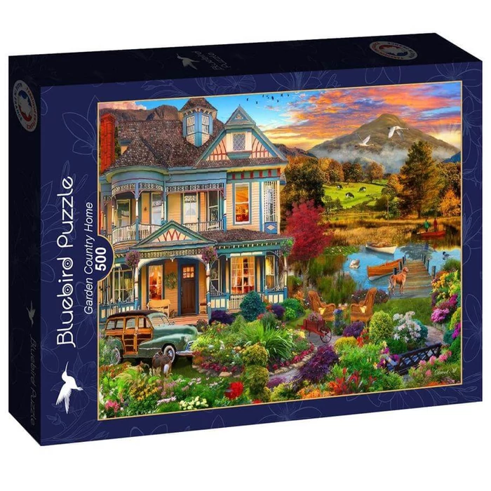 Bluebird 90968 - Garden Country Home - 500 db-os puzzle