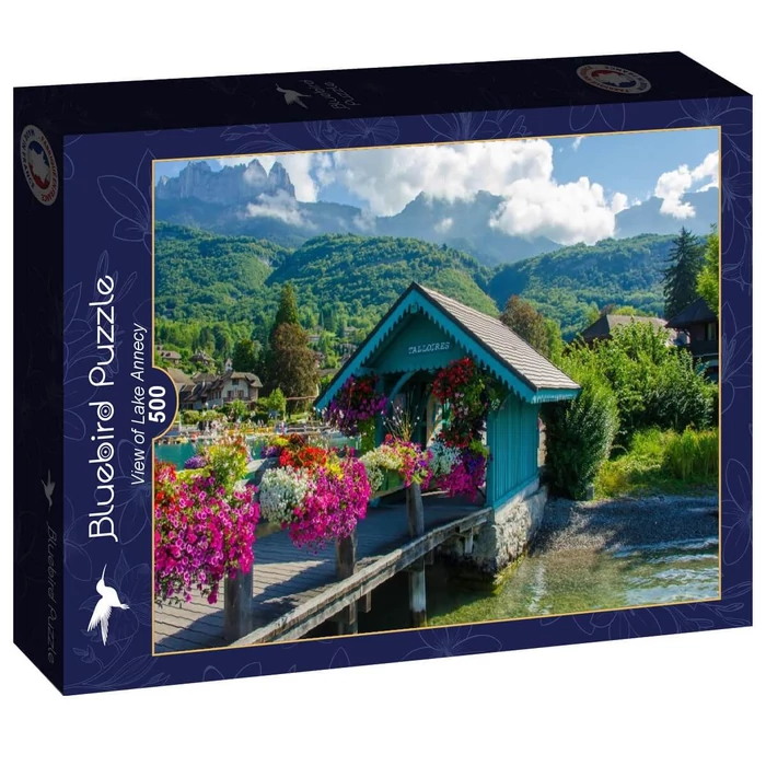 Bluebird 91025 - View of Lake Annecy - 500 db-os puzzle