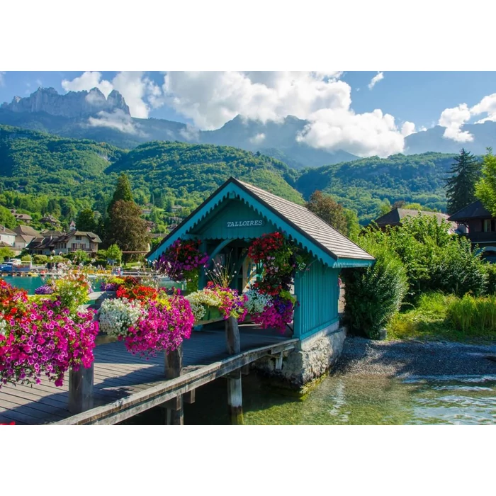 Bluebird 91025 - View of Lake Annecy - 500 db-os puzzle