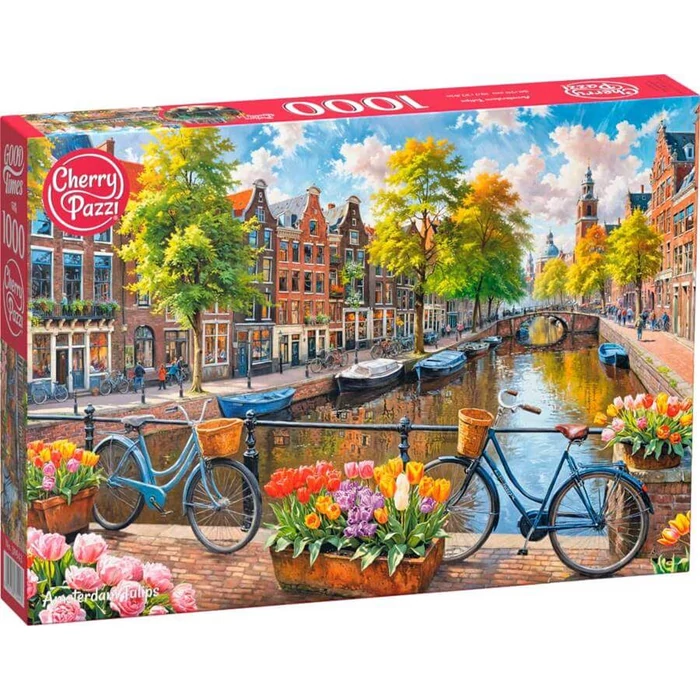 CherryPazzi 30943 - Amsterdam Tulips - 1000 db-os puzzle