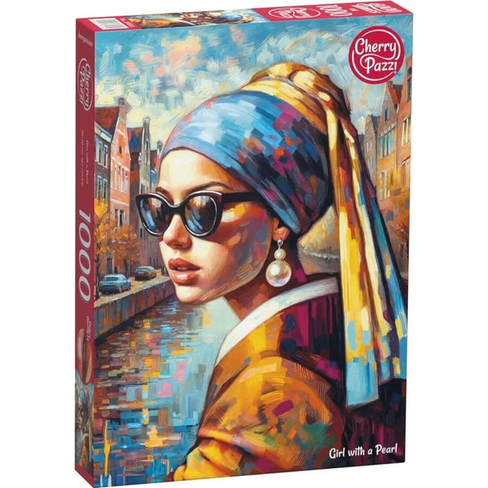 CherryPazzi 30844 - Girl with a Pearl - 1000 db-os puzzle