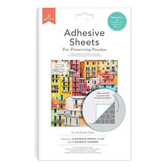 Galison 73198 - Puzzle ragasztófólia akasztóval