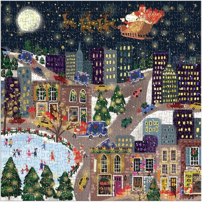 Galison 83616 - Presentville, Joy Laforme - 500 db-os Fóliás puzzle