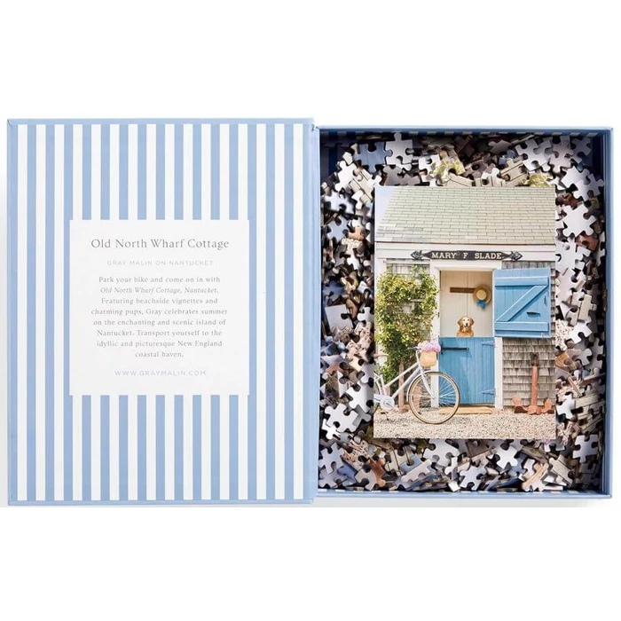 Galison 83821 - Nantucket, Gray Malin - 1000 db-os puzzle könyv alakú dobozban
