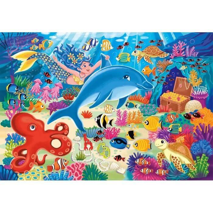 Clementoni 20837 - Vízalatti móka - 30 db-os puzzle
