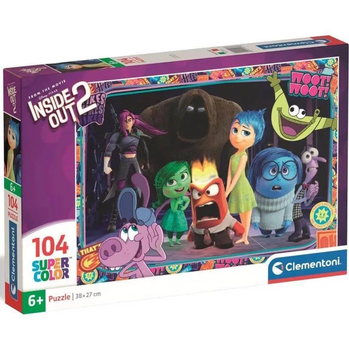 Clementoni 25073 - Agymanók 2 - 104 db-os puzzle