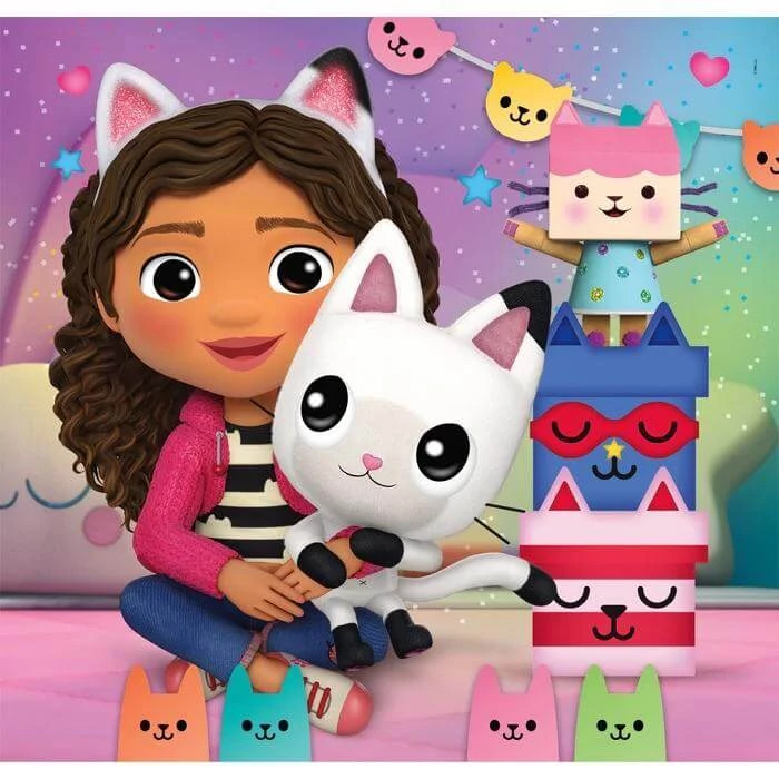 Clementoni 25295 - Gabi babaháza - 3 x 48 db-os puzzle