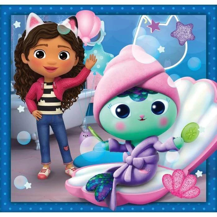 Clementoni 25300 - Gabi babaháza - 3 x 48 db-os puzzle