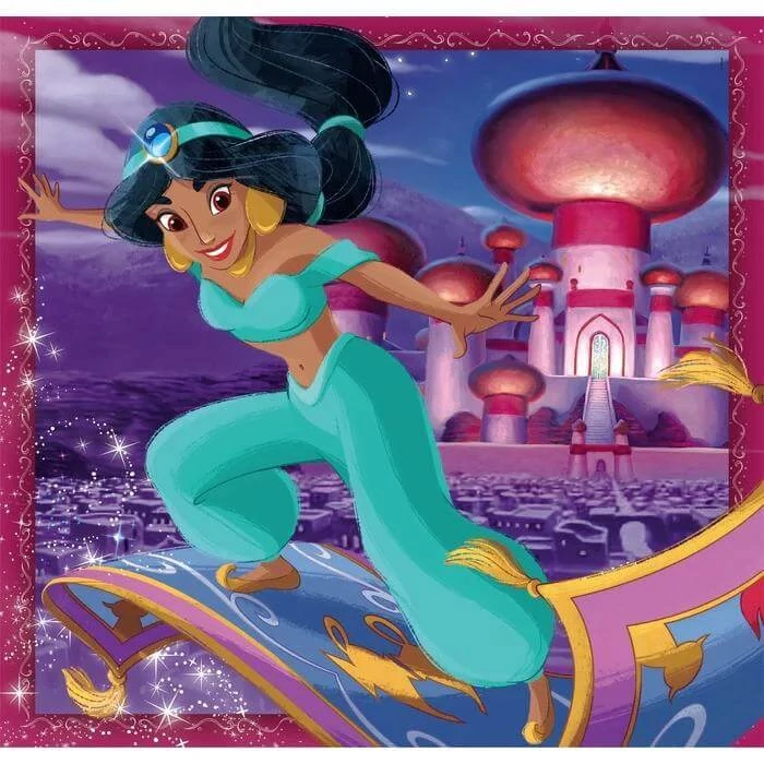 Clementoni 25304 - Disney Princess - 3 x 48 db-os puzzle