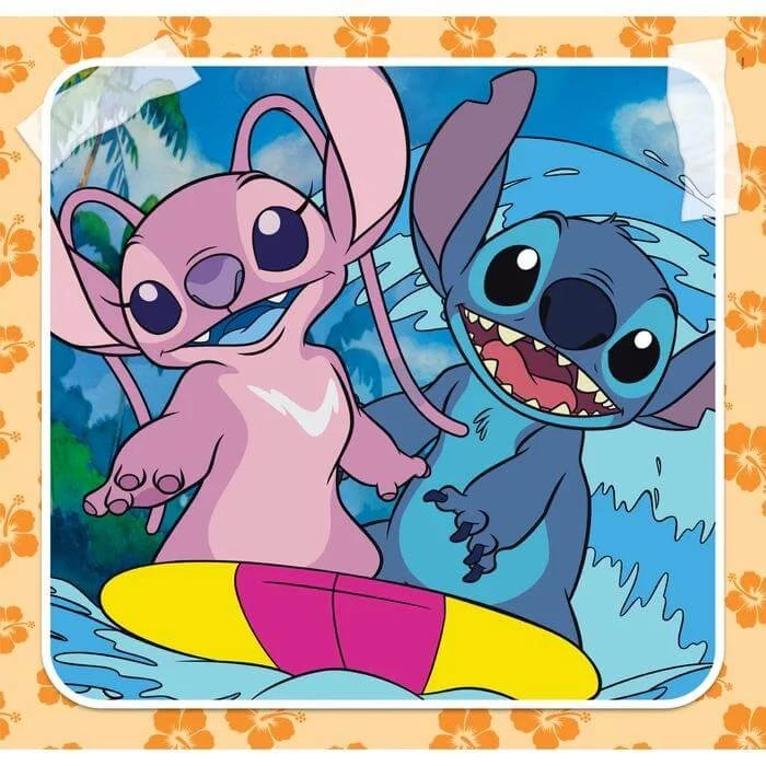 Clementoni 25321 - Stitch - 3 x 48 db-os puzzle
