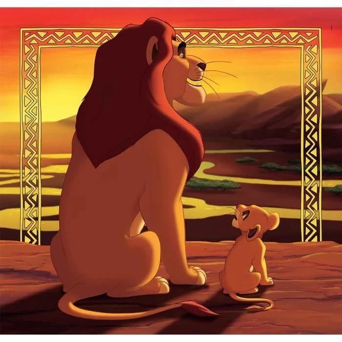 Clementoni 25323 - Az oroszlánkirály - 3 x 48 db-os puzzle