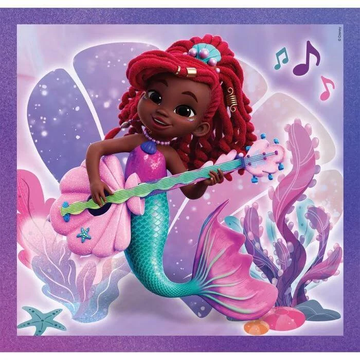 Clementoni 25324 - Disney - Ariel - 3 x 48 db-os puzzle