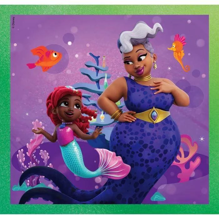 Clementoni 25324 - Disney - Ariel - 3 x 48 db-os puzzle
