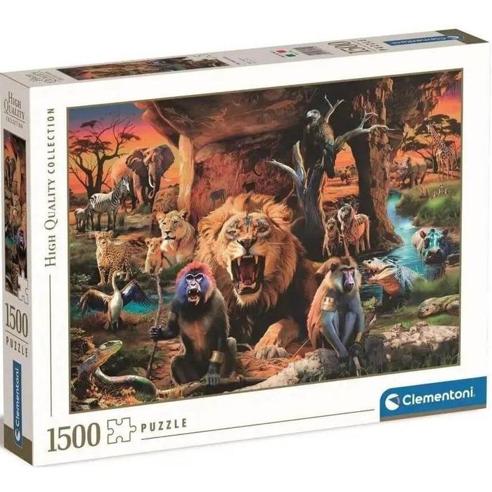 Clementoni 31724 - Törzsi társadalom - 1500 db-os puzzle