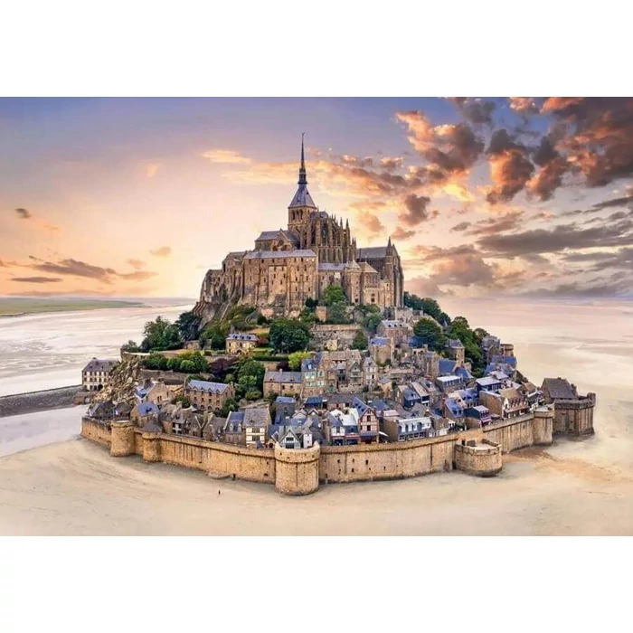 Clementoni 31727 - A Mont Saint-Michel felemelkedése - 1500 db-os puzzle