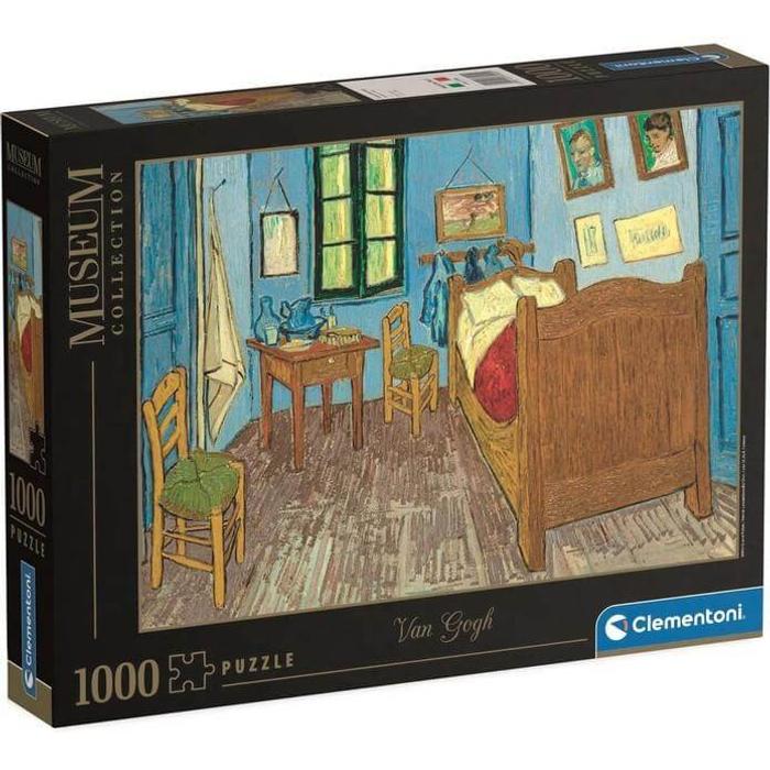 Clementoni 37092 - Museum Collection - Van Gogh - Van Gogh szobája Arles-ban - 1000 db-os puzzle