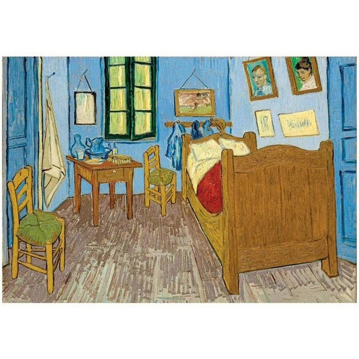 Clementoni 37092 - Museum Collection - Van Gogh - Van Gogh szobája Arles-ban - 1000 db-os puzzle