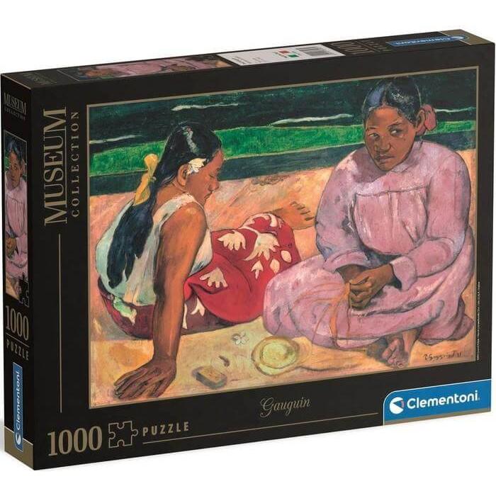 Clementoni 37093 - Museum Collection - Paul Gauguin - Tahiti nők a tengerparton - 1000 db-os puzzle