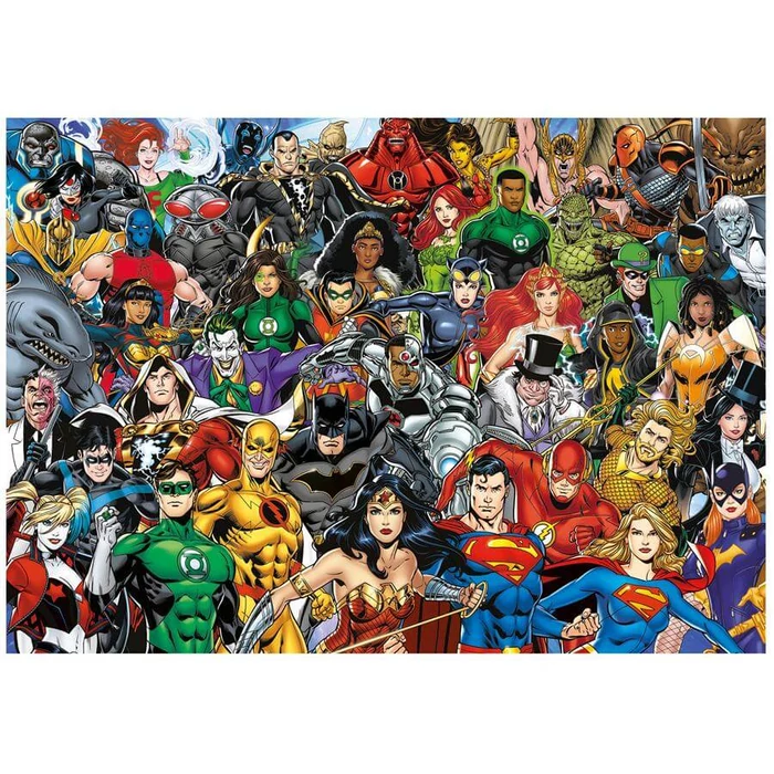 Educa 20267 - DC Comics - Az Igazság Ligája - 1000 db-os puzzle