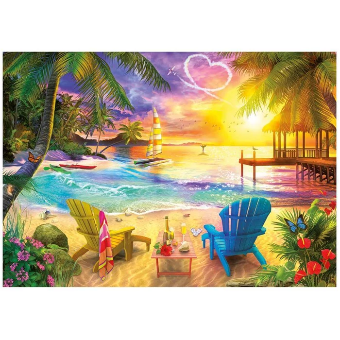 Educa 20255 - Szerelmesek partja - 1000 db-os puzzle