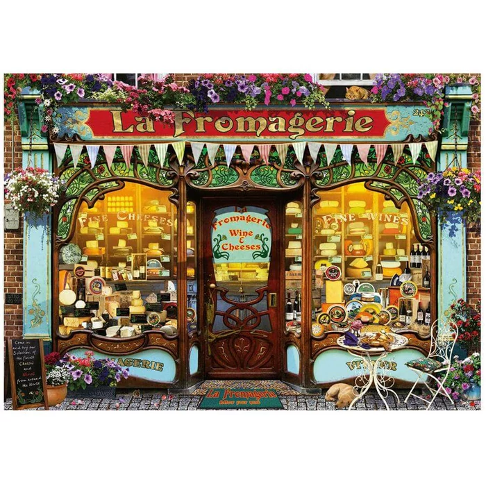 Educa 20264 - Különleges sajtok boltja - 2000 db-os puzzle