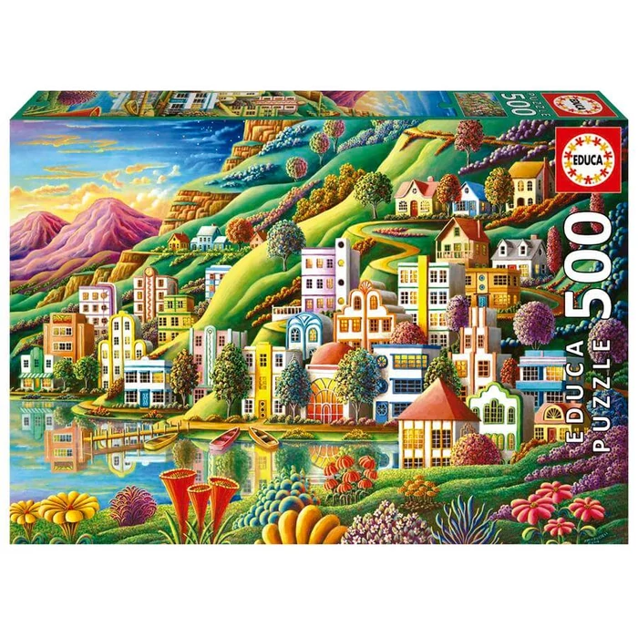 Educa 19552 - Rejtett öböl - 500 db-os puzzle