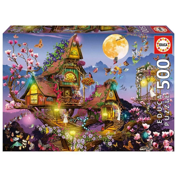 Educa 19554 - Tündér-lak - 500 db-os puzzle