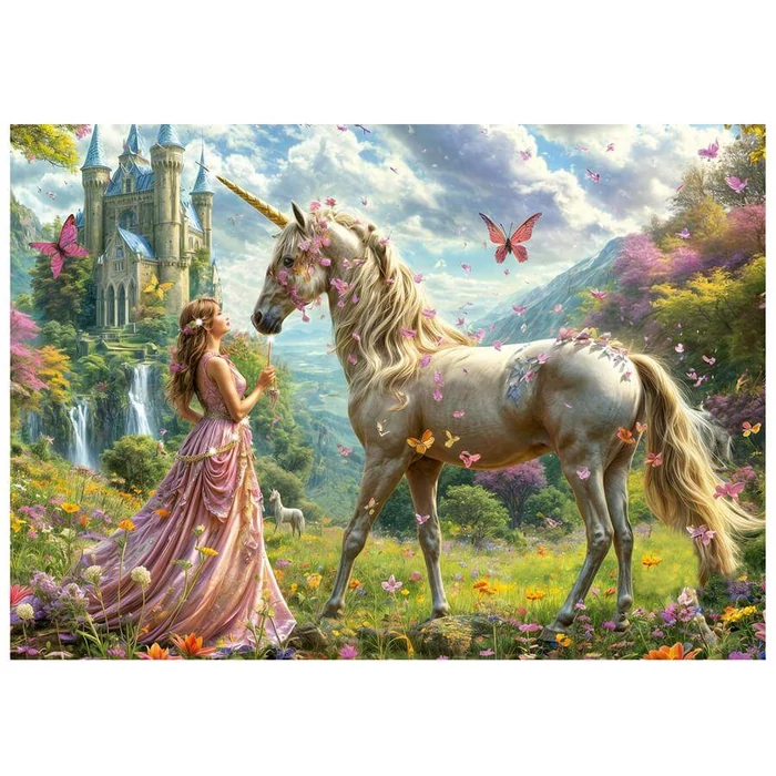 Educa 20243 - Tündérek, unikornisok, pillangók - 500 db-os puzzle