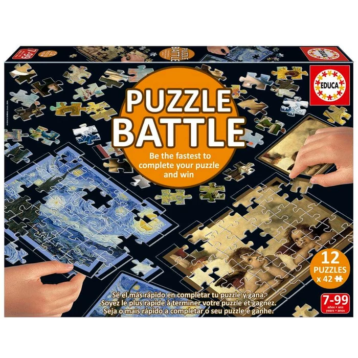 Educa Puzzle párbaj társasjáték - Művészet (20122)