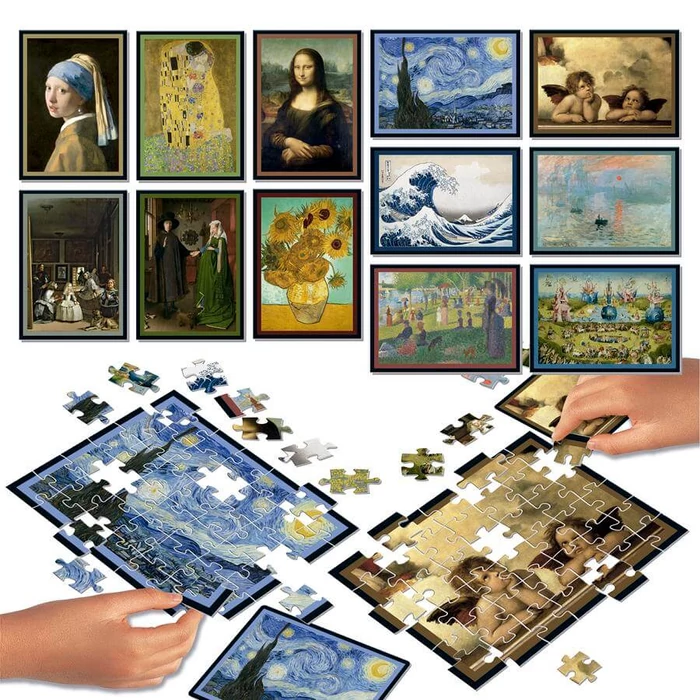 Educa Puzzle párbaj társasjáték - Művészet (20122)
