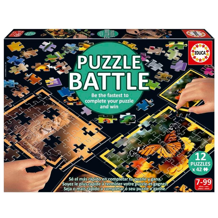 Educa Puzzle párbaj társasjáték - Természet (20119)