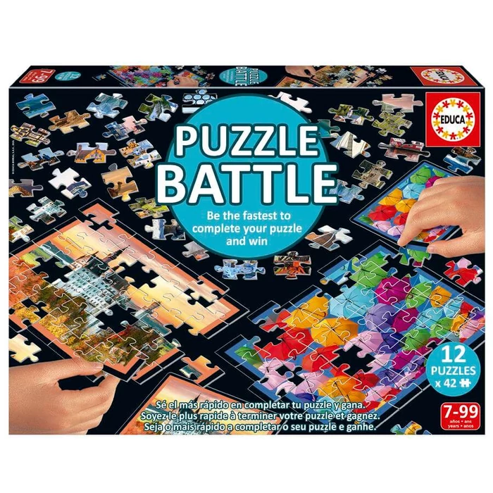 Educa Puzzle párbaj társasjáték - Utazás (20121)