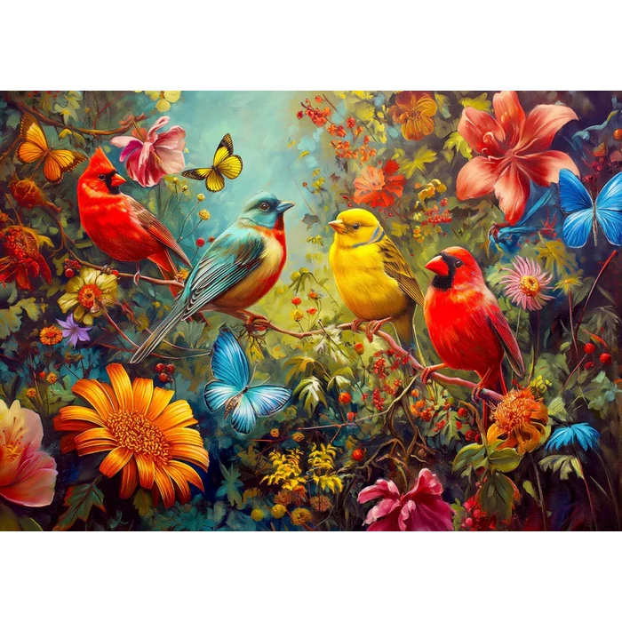 Enjoy 2272 - Chirps and Flutters - 1000 db-os puzzle