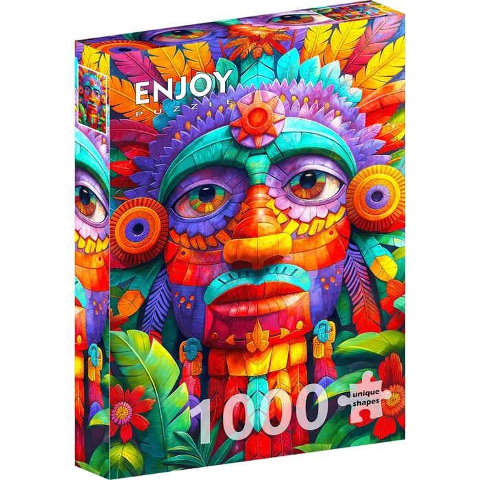 Enjoy 2252 - Floral Totem - 1000 db-os puzzle