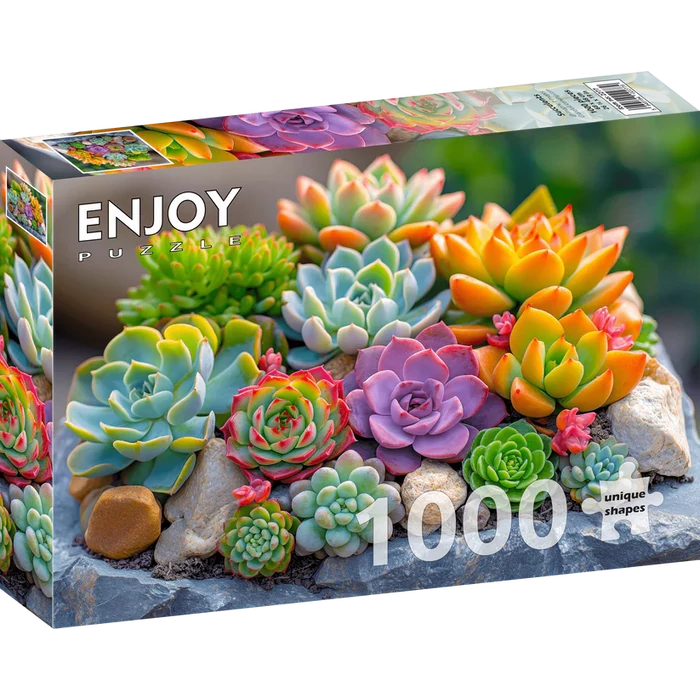 Enjoy 2277 - Succulents - 1000 db-os puzzle