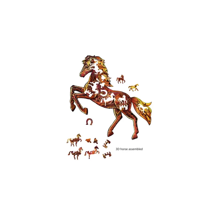 Eureka EUR34668 - Vadló - 103 db-os Rainbow Fa puzzle