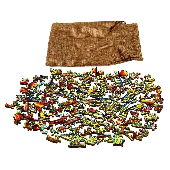 Eureka EUR34667 - Sárkány - 104 db-os Rainbow Fa puzzle