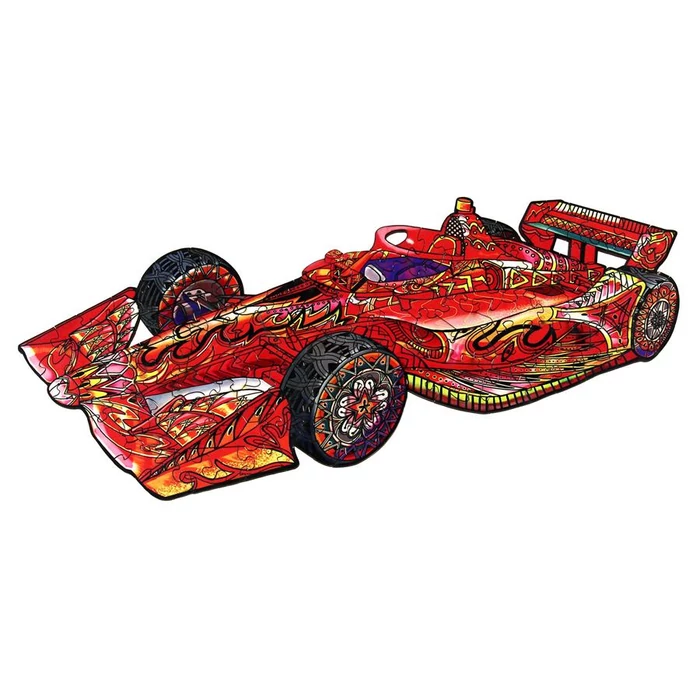 Eureka EUR34669 - Versenyautó - 110 db-os Rainbow Fa puzzle