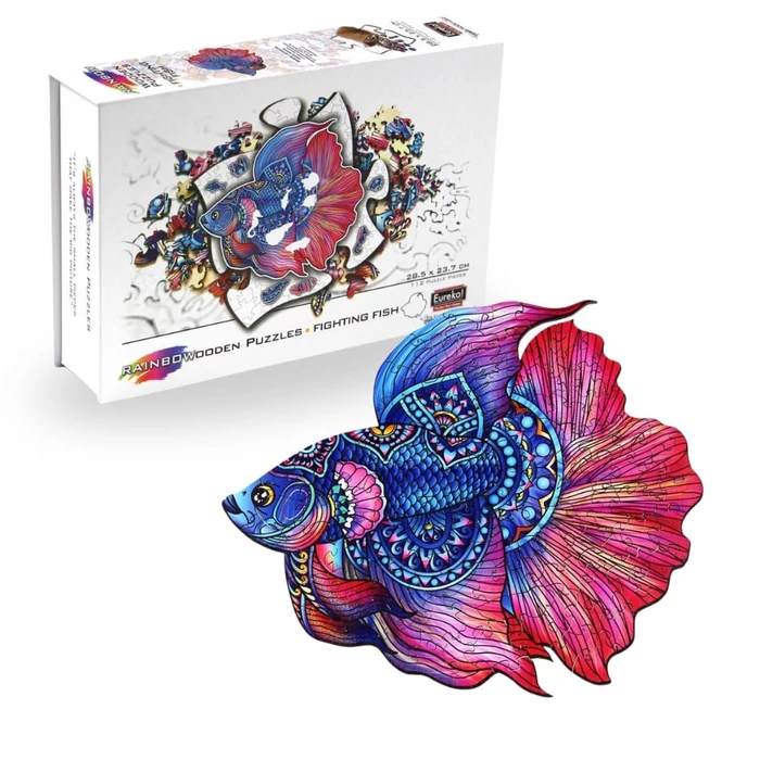 Eureka EUR34660 - Harcoshal - 112 db-os Rainbow Fa puzzle