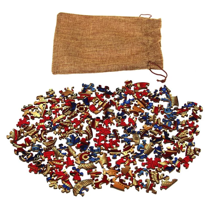 Eureka EUR34634 - Elefánt - 120 db-os Rainbow Fa puzzle