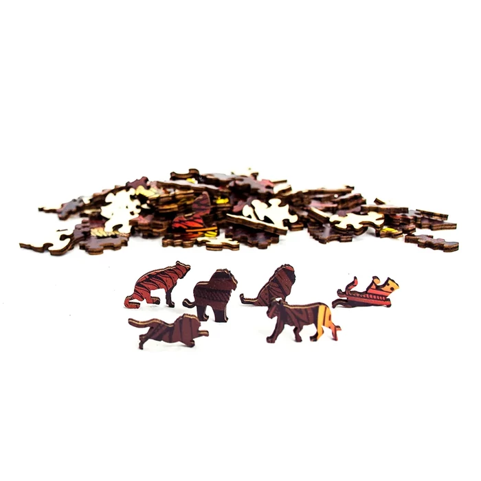 Eureka EUR34658 - Oroszlán - 121 db-os Rainbow Fa puzzle