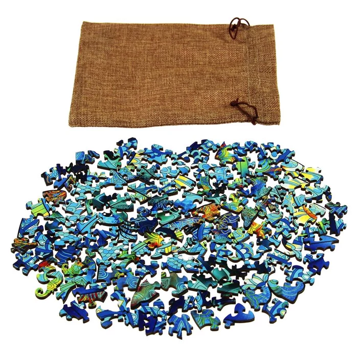 Eureka EUR34662 - Teknős - 125 db-os Rainbow Fa puzzle