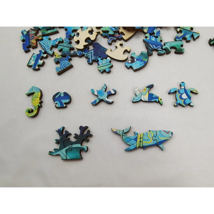 Eureka EUR34662 - Teknős - 125 db-os Rainbow Fa puzzle