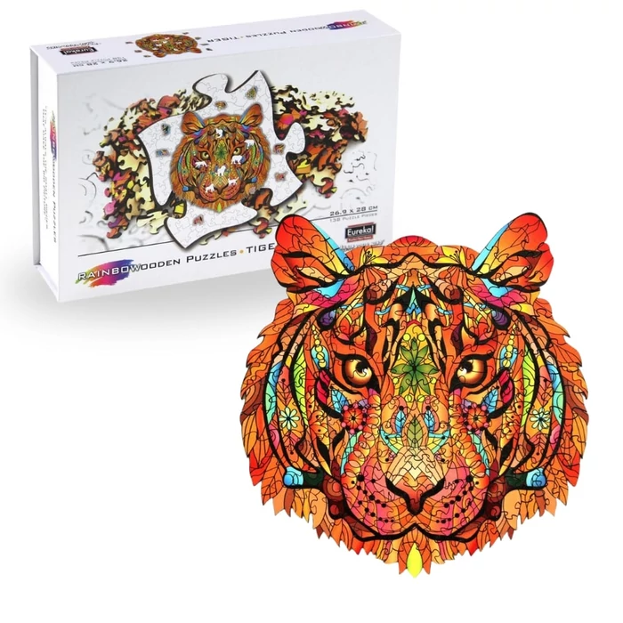 Eureka EUR34635 - Tigris - 138 db-os Rainbow Fa puzzle