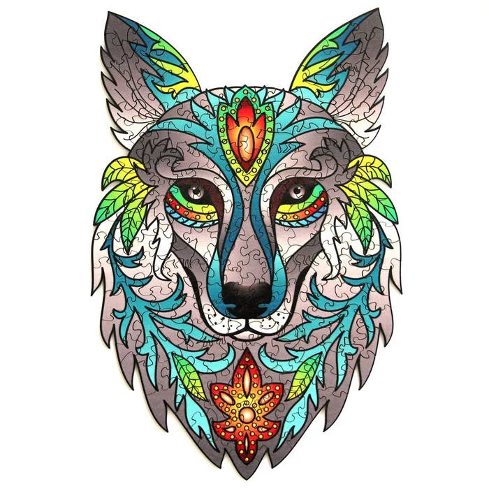 Eureka EUR34636 - Farkas - 180 db-os Rainbow Fa puzzle