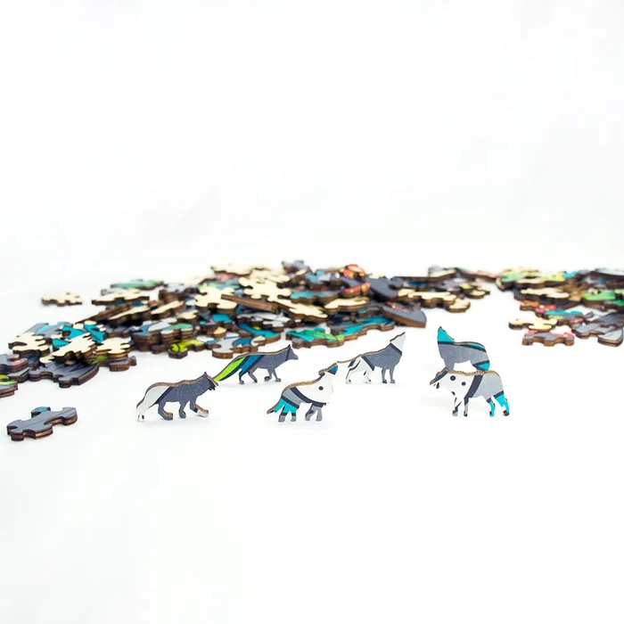 Eureka EUR34636 - Farkas - 180 db-os Rainbow Fa puzzle